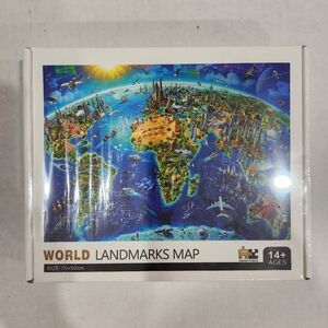 NEW 1000 Piece Puzzle, Famous Sights in The World Jigsaw Puzzle